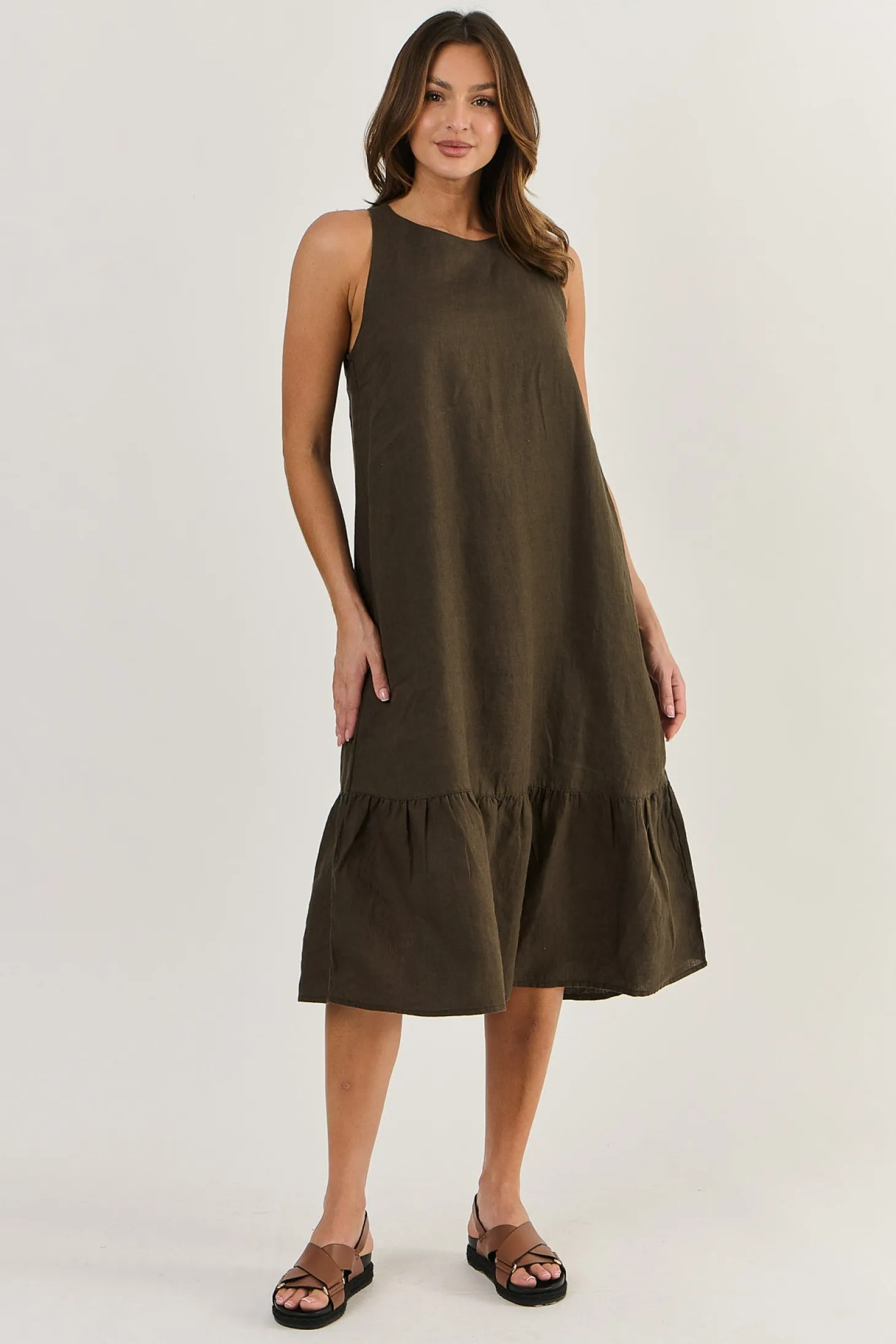 Brooklyn Dress - Espresso - OJ15