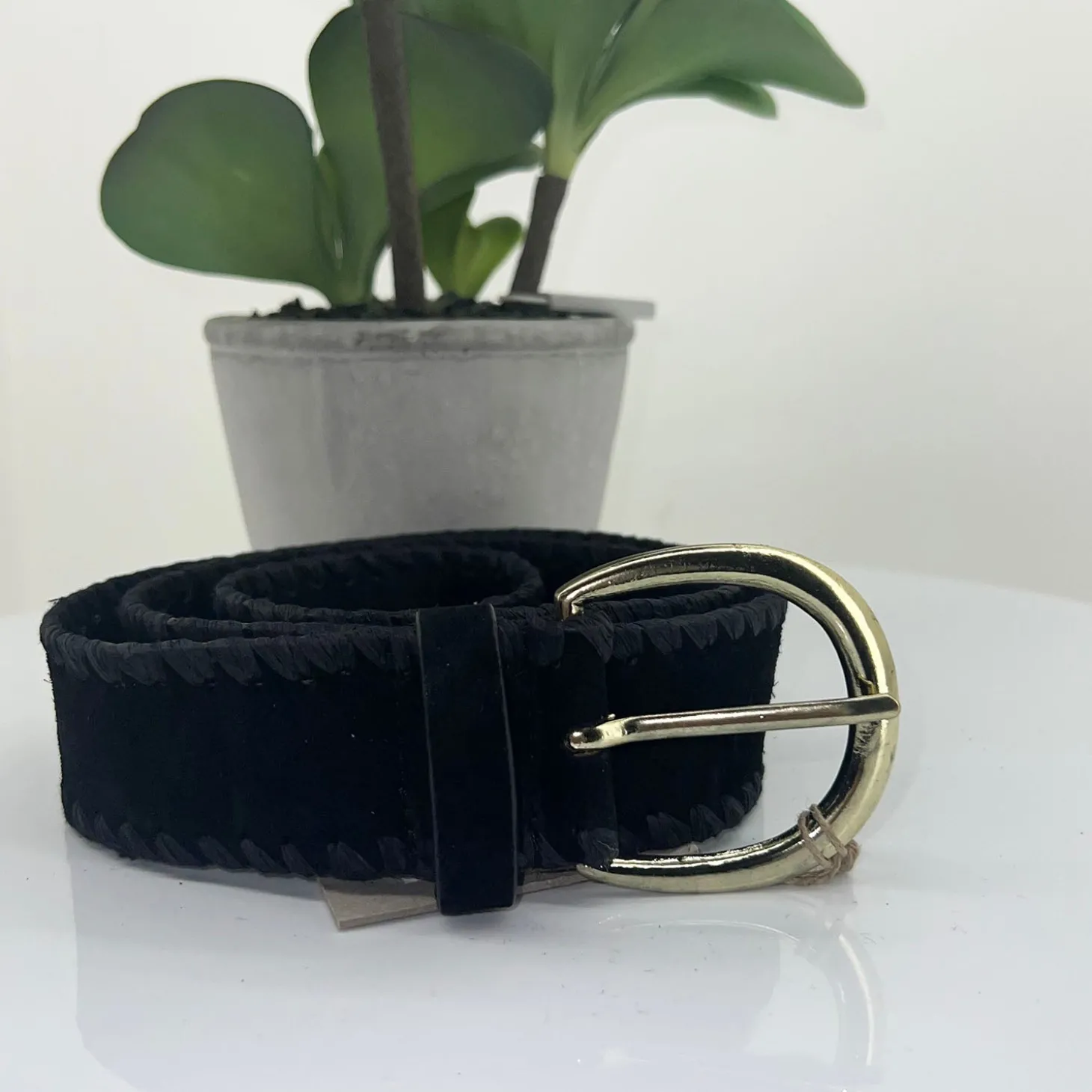 Duke Stitch Belt | Black | H47