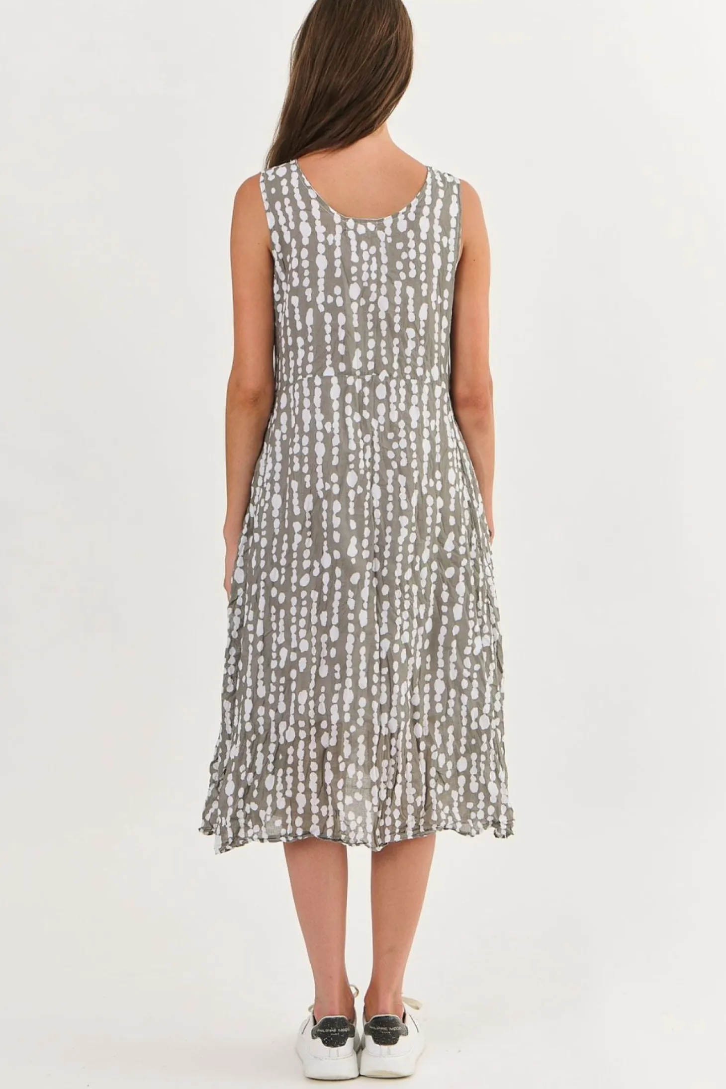 Henley Dress - Caviar Pearl - N11