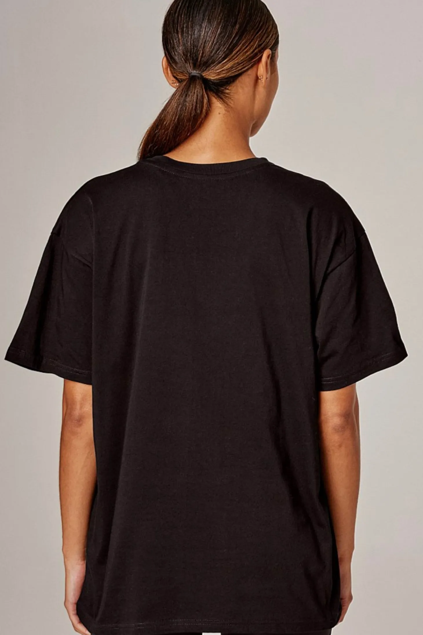 Hollywood Relaxed Tee - Black - RB7