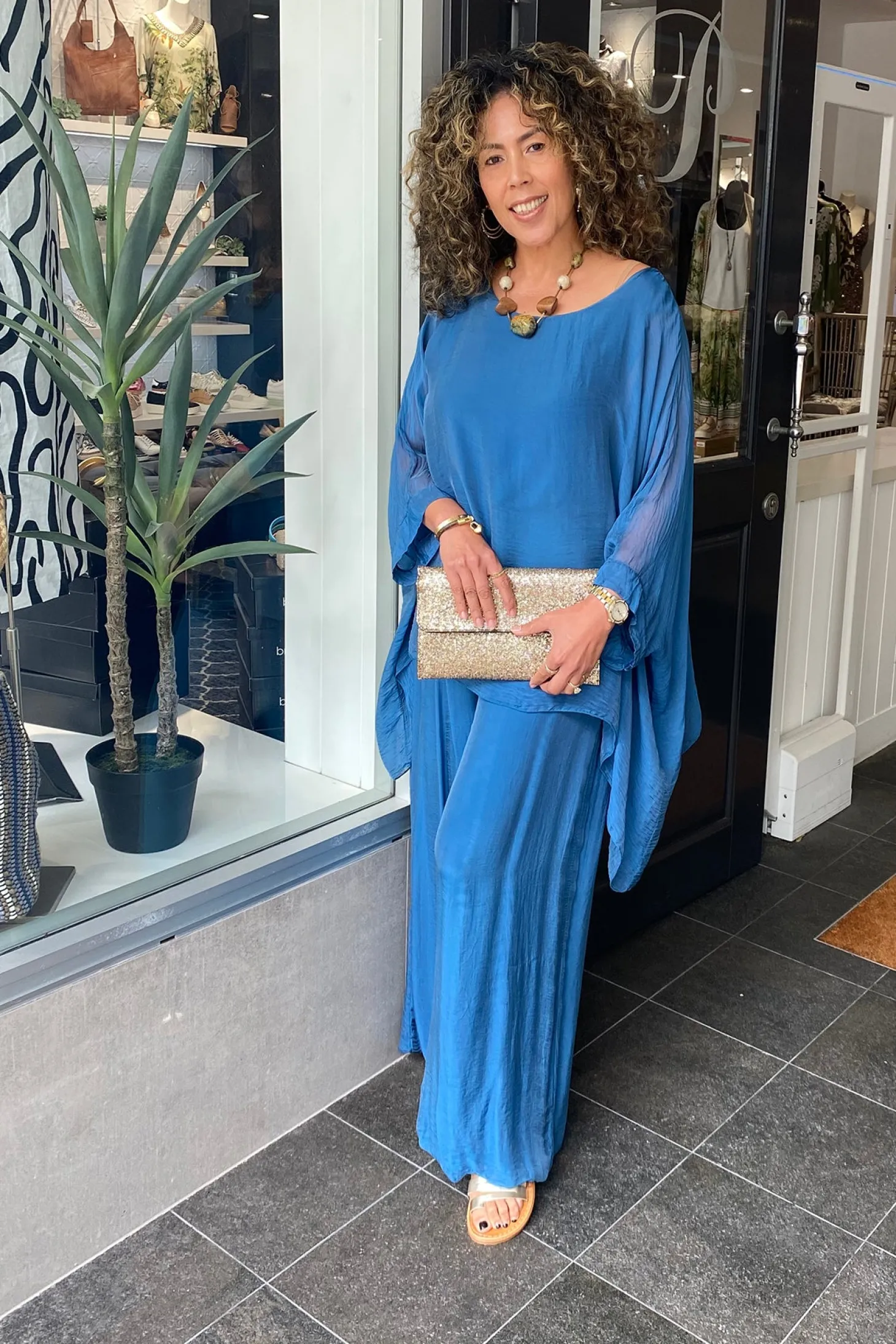 Idalia Pant - Teal -IC18
