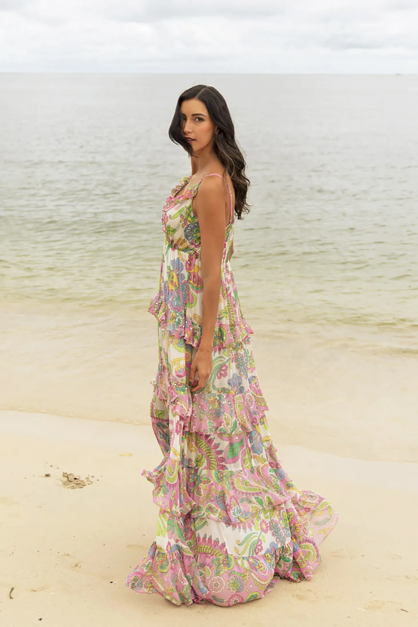 Ingrid Dress - Pastel - M1