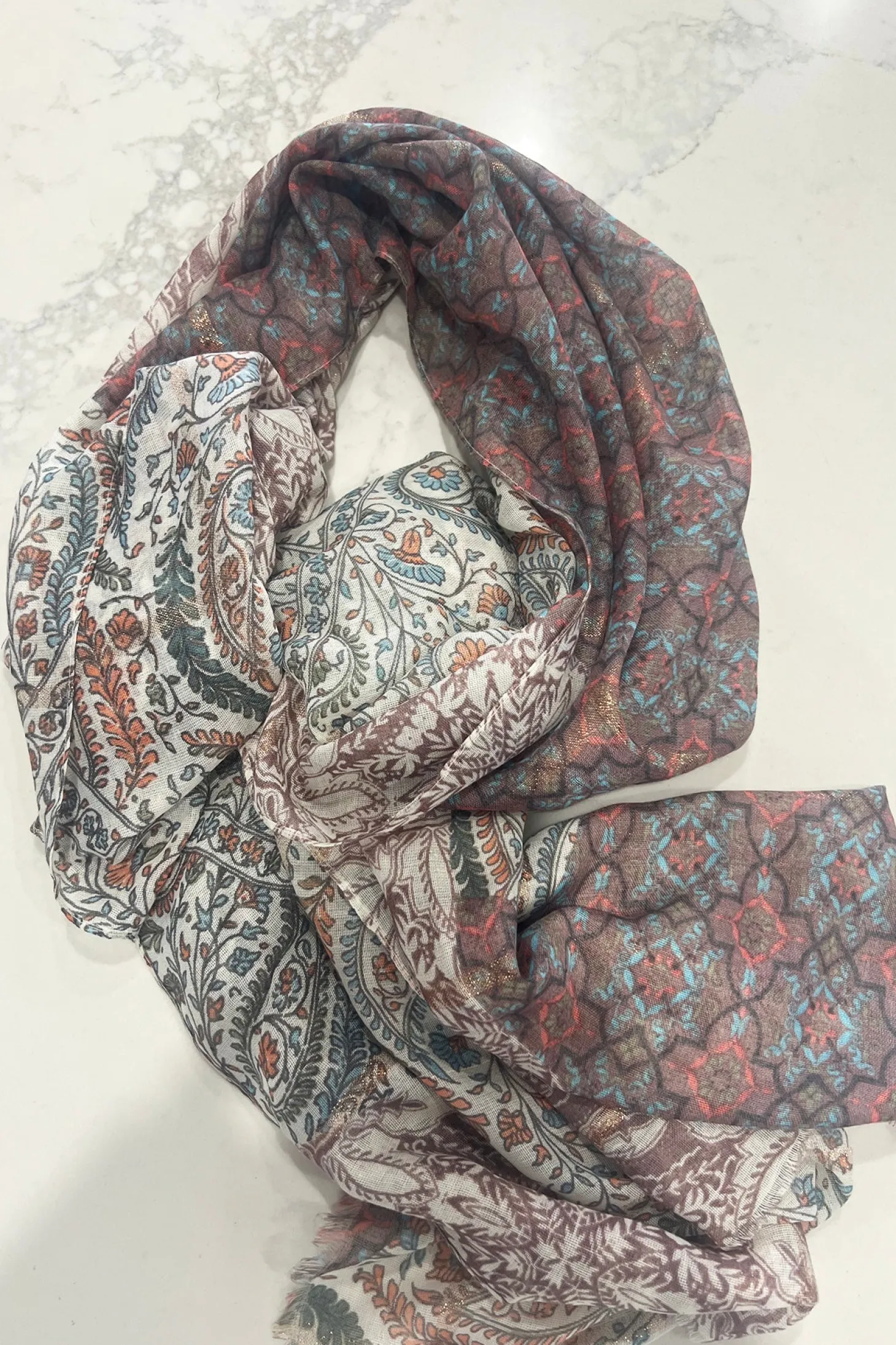 Kate Scarf - Natural - FR4