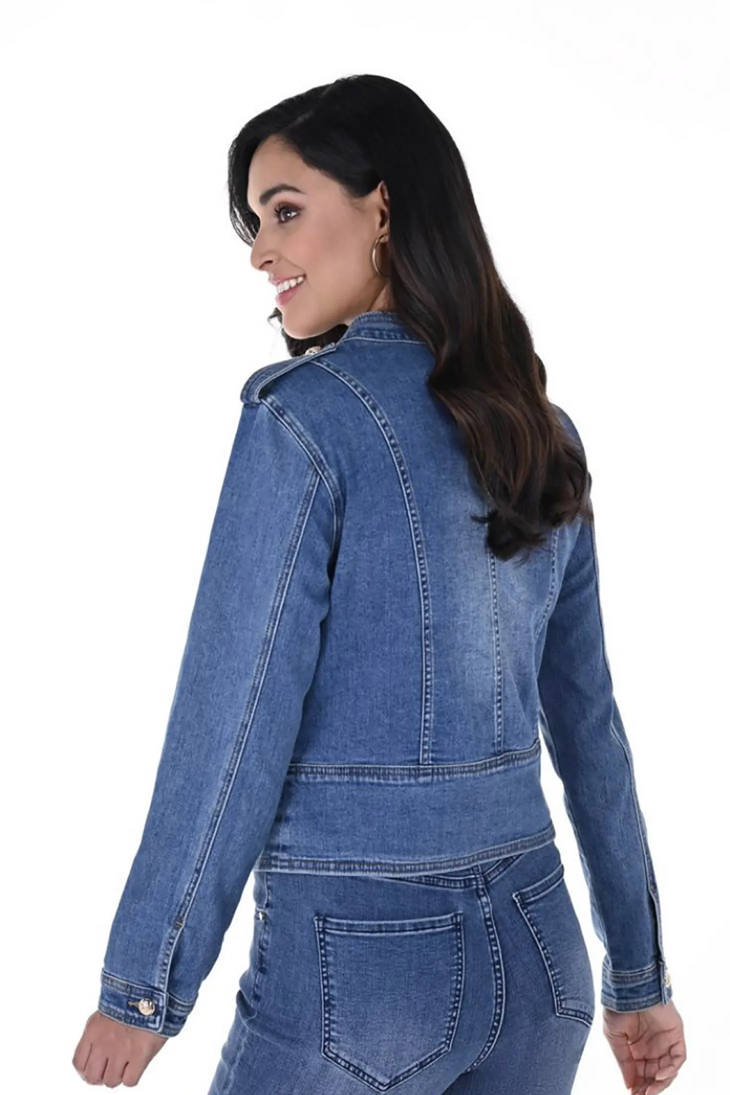 Military Denim Jacket - FL41