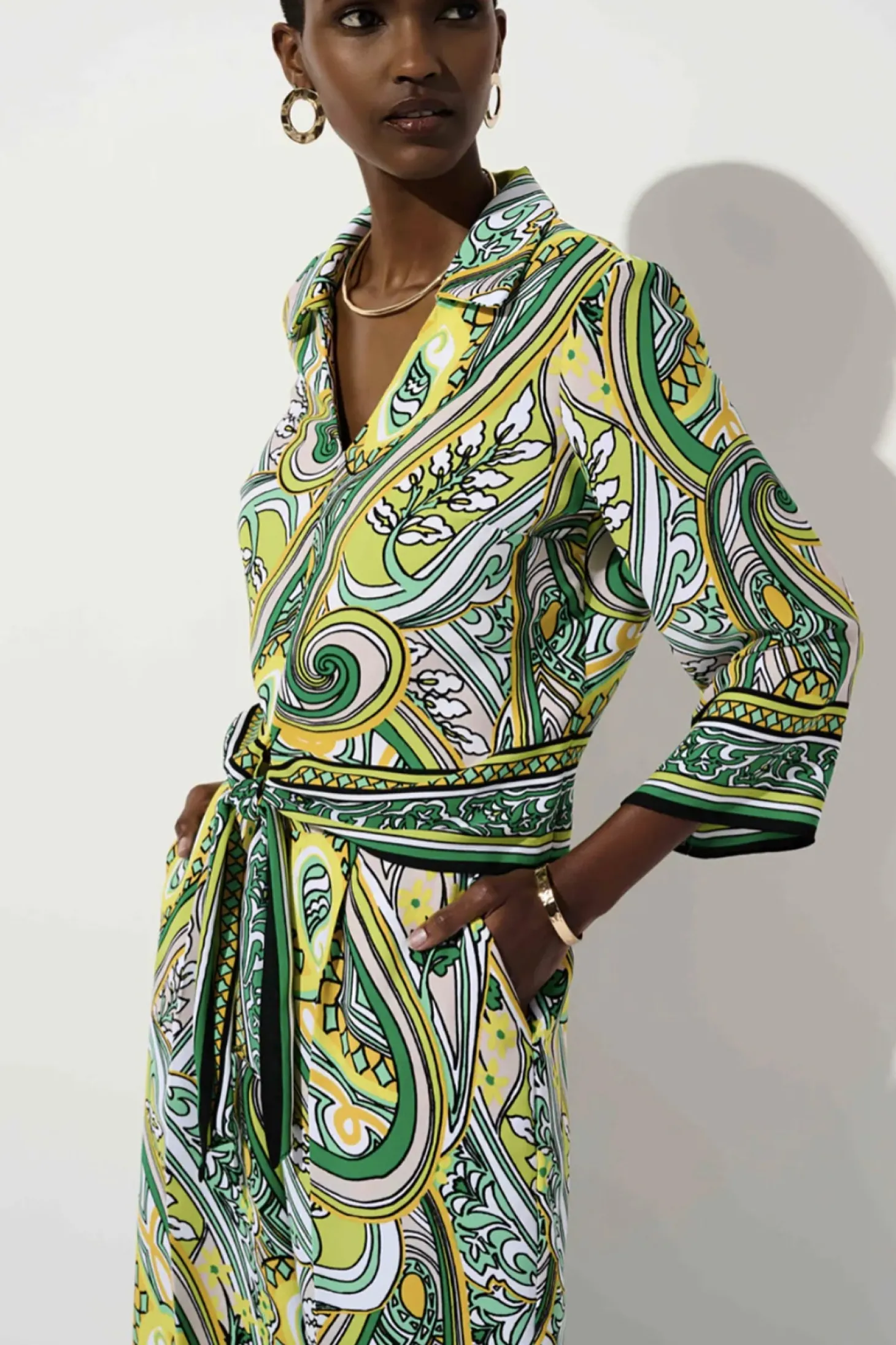 Printed Top -Vanilla Multi - JR8