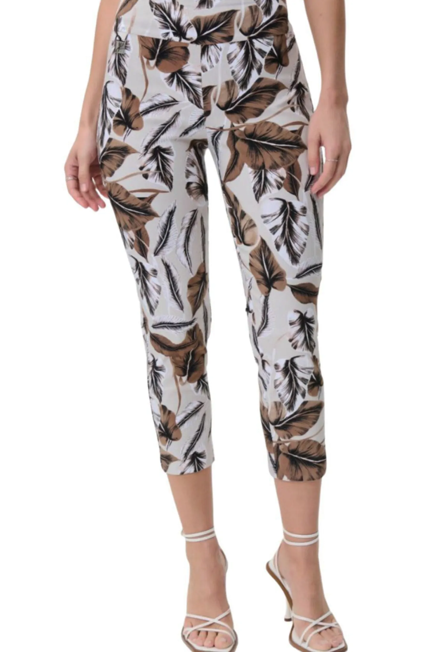 Tropical Print Capri Pant |JR12