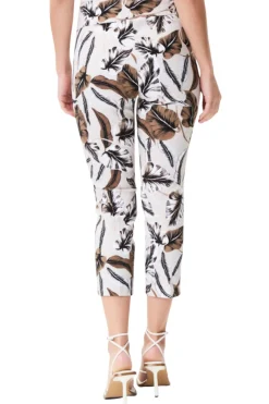Tropical Print Capri Pant |JR12