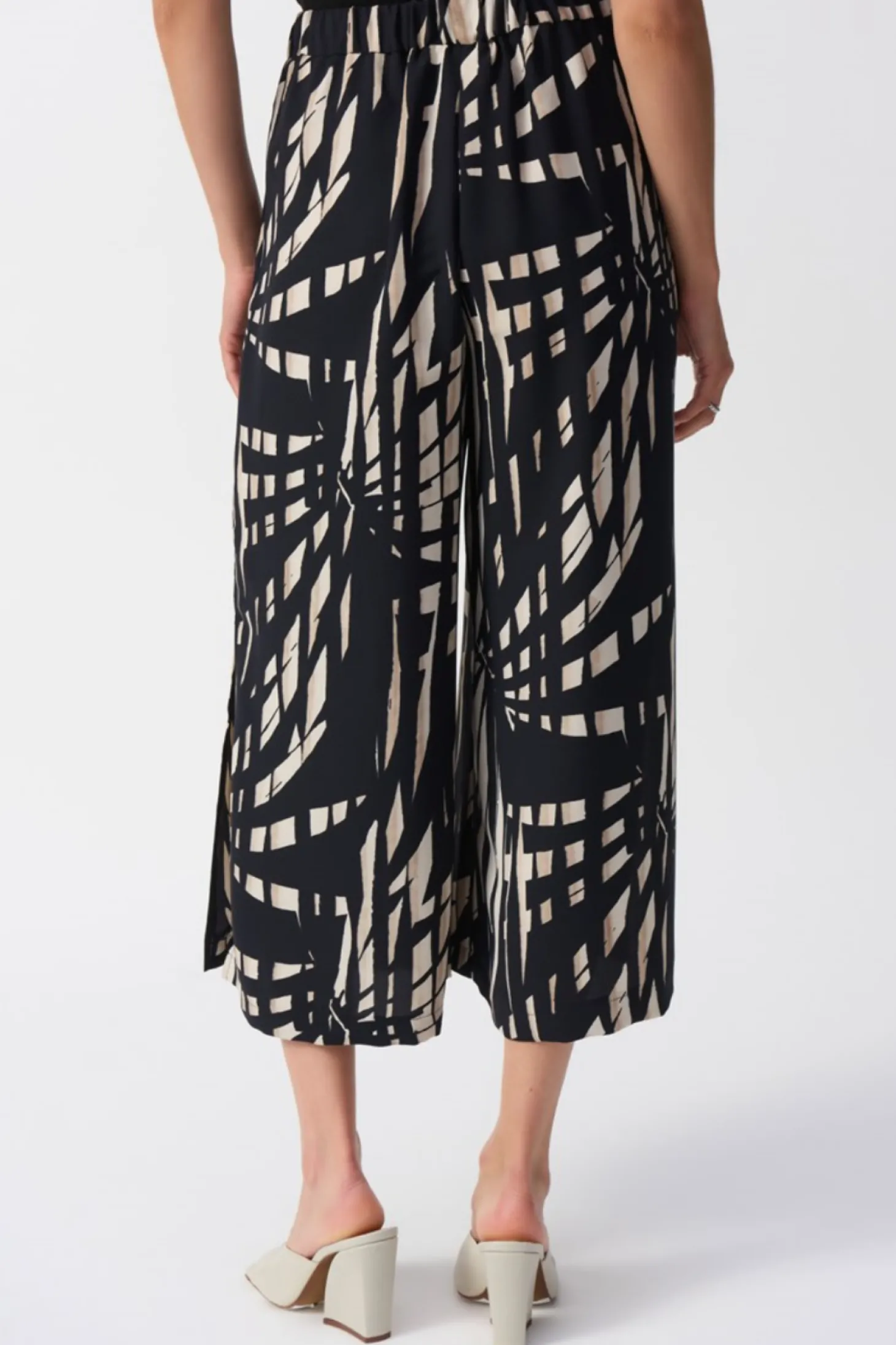 Tropical Print Culotte Pants - JR31