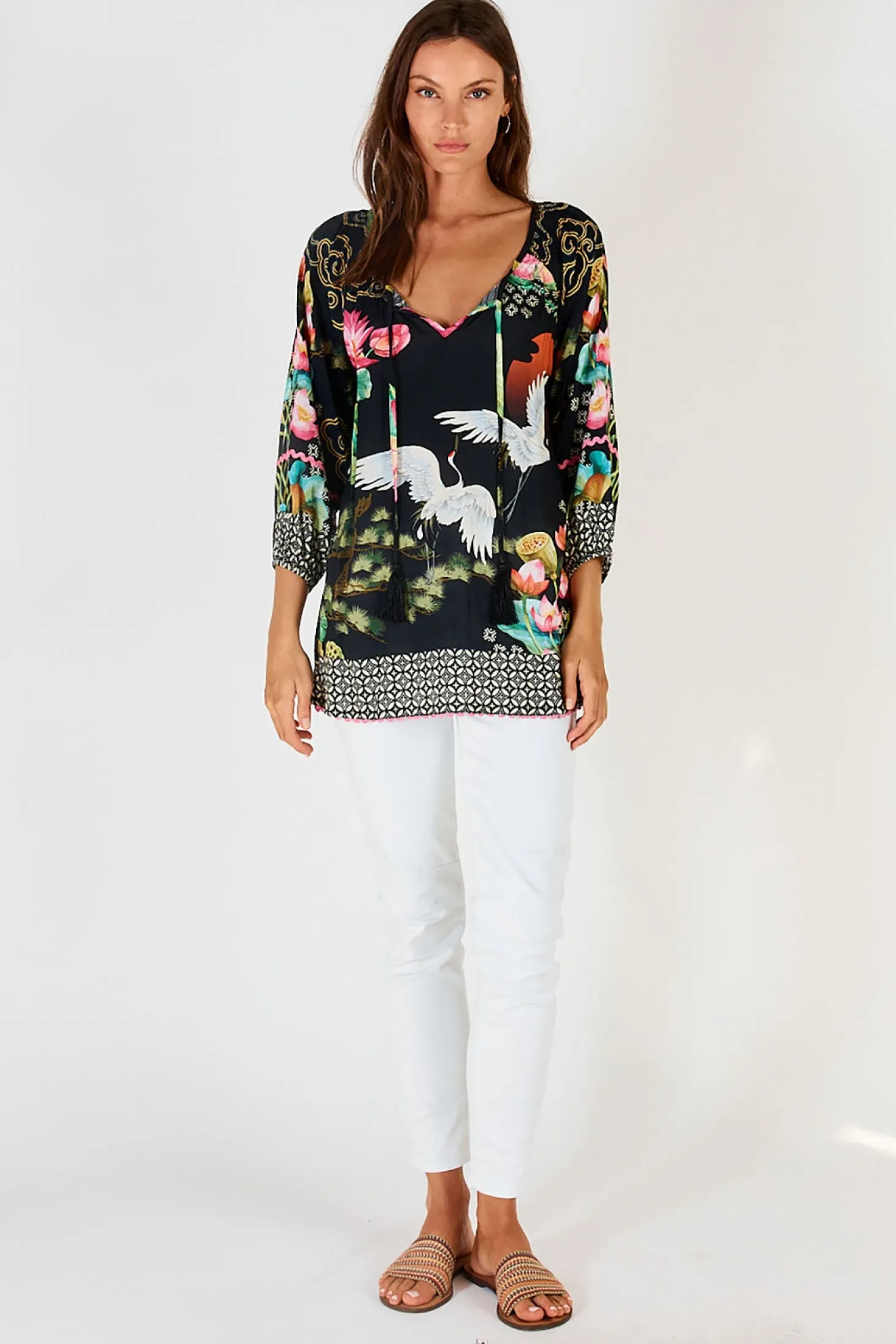 Yoshiko Top - Black - LS5
